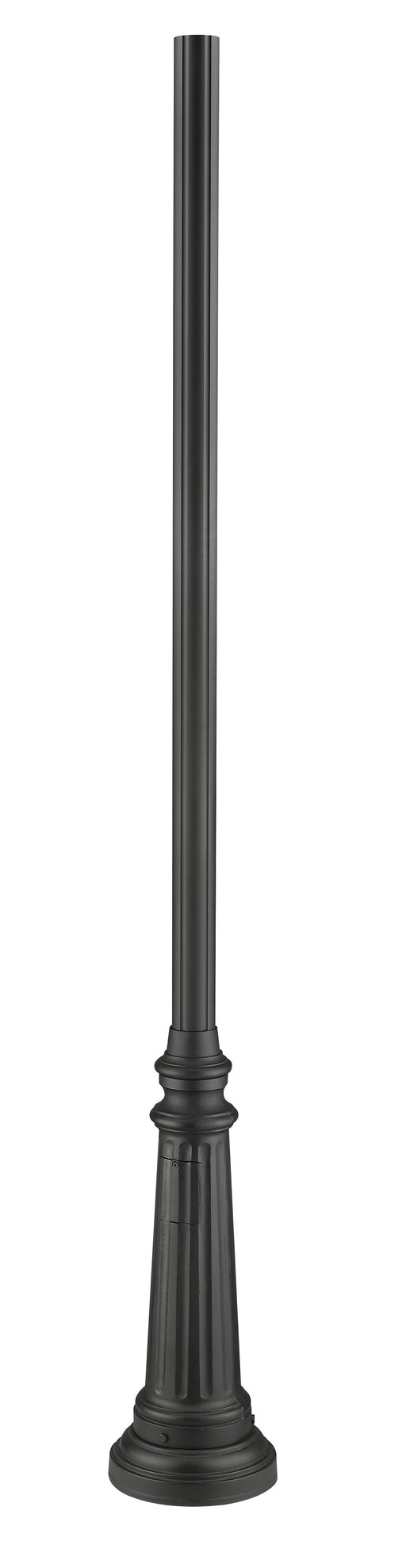 Outdoor Posts + Hardware Z-Lite 511POST-BK Black Outdoor Post Light Outdoor Posts + Hardware Z-Lite