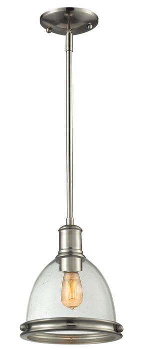 Pendant Z-Lite 718MP-BN Brushed Nickel Mason 1 Light Pendant Z-Lite