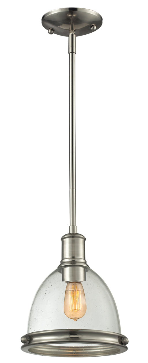 Pendant Z-Lite 718MP-BN Brushed Nickel Mason 1 Light Pendant Z-Lite
