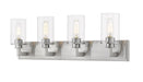 Vanity Light Z-Lite 462-4V-BN Brushed Nickel Savannah 4 Light Vanity Z-Lite