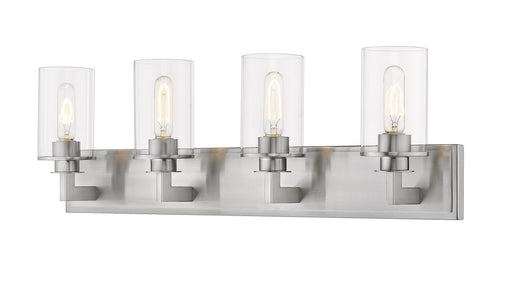 Vanity Light Z-Lite 462-4V-BN Brushed Nickel Savannah 4 Light Vanity Z-Lite
