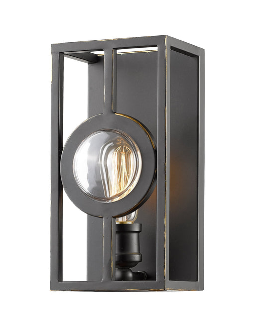 Wall Sconce Z-Lite 448-1S-A-OB Olde Bronze Port 1 Light Wall Sconce Z-Lite