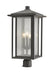 Outdoor Post Mount Fixture Z-Lite 554PHXLR-ORB Oil Rubbed Bronze Aspen 3 Light Outdoor Post Mount Fixture Z-Lite