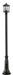 Outdoor Post Mounted Fixture Z-Lite 531PHMR-518P-BK Black Portland 1 Light Outdoor Post Mounted Fixture Z-Lite
