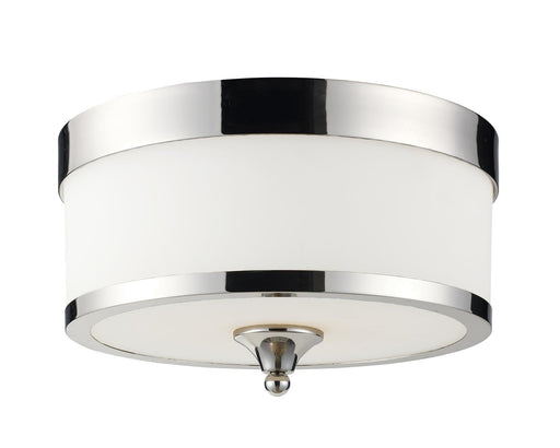 Flush Mount Z-Lite 307F-CH Chrome Cosmopolitan 3 Light Flush Mount Z-Lite