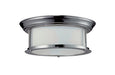 Flush Mount Z-Lite 2003F13-CH Chrome Sonna 2 Light Flush Mount Z-Lite
