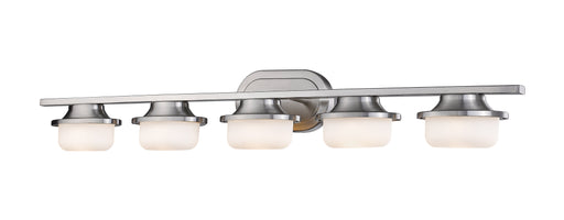 Vanity Light Z-Lite 1917-5V-BN-LED Brushed Nickel Optum 5 Light Vanity Z-Lite