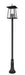 Outdoor Post Mounted Fixture Z-Lite 5015PHXXLR-518P-BK Black Rainer 6 Light Outdoor Post Mounted Fixture Z-Lite