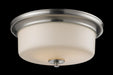 Flush Mount Z-Lite 2102F3 Brushed Nickel Cannondale 3 Light Flush Mount Z-Lite