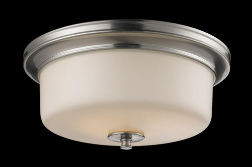 Flush Mount Z-Lite 2102F3 Brushed Nickel Cannondale 3 Light Flush Mount Z-Lite