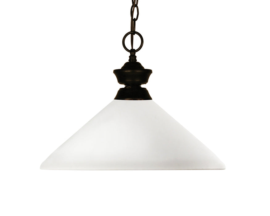Pendant Z-Lite 100701BRZ-AMO14 Bronze Chance/Aztec 1 Light Pendant Z-Lite