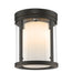 Flush Mount Z-Lite 426F-OB Olde Bronze Willow 3 Light Flush Mount Z-Lite