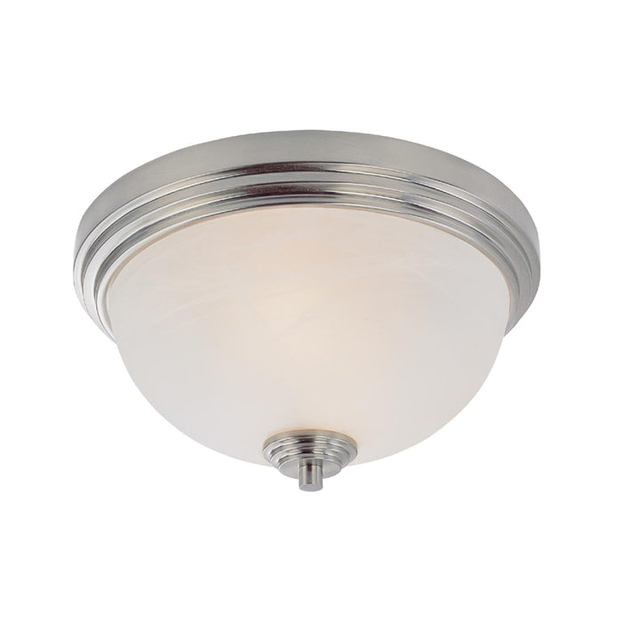 Flush Mount Z-Lite 314F2-BN Brushed Nickel Chelsey 2 Light Flush Mount Z-Lite