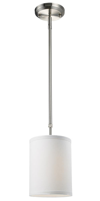 Pendant Z-Lite 171-6W Brushed Nickel Albion 1 Light Pendant Z-Lite