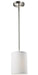 Pendant Z-Lite 171-6W Brushed Nickel Albion 1 Light Pendant Z-Lite