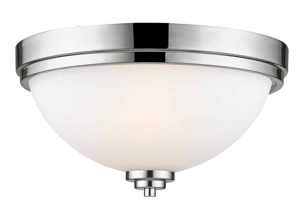 Flush Mount Z-Lite 443F2-CH Chrome Ashton 2 Light Flush Mount Z-Lite