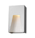 Outdoor Wall Light Z-Lite 561S-SL-SL-SDY-LED Silver Millenial 1 Light Outdoor Wall Light Z-Lite