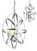 Chandelier Z-Lite 6027-4L-CH Chrome Aranya 4 Light Chandelier Z-Lite