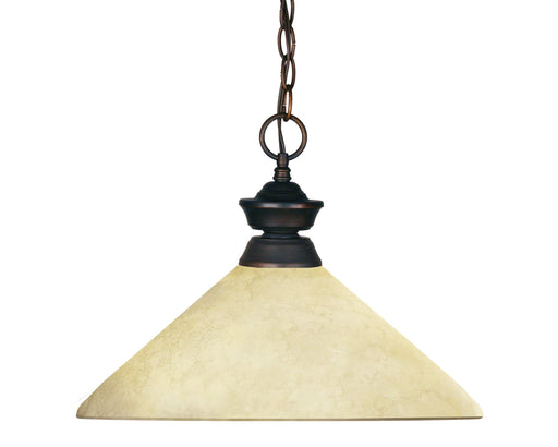Pendant Z-Lite 100701OB-AGM14 Olde Bronze Riviera 1 Light Pendant Z-Lite