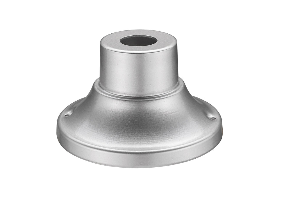 Outdoor Posts + Hardware Z-Lite 553PM-SL Silver Pier Mounts Light Outdoor Posts + Hardware Z-Lite