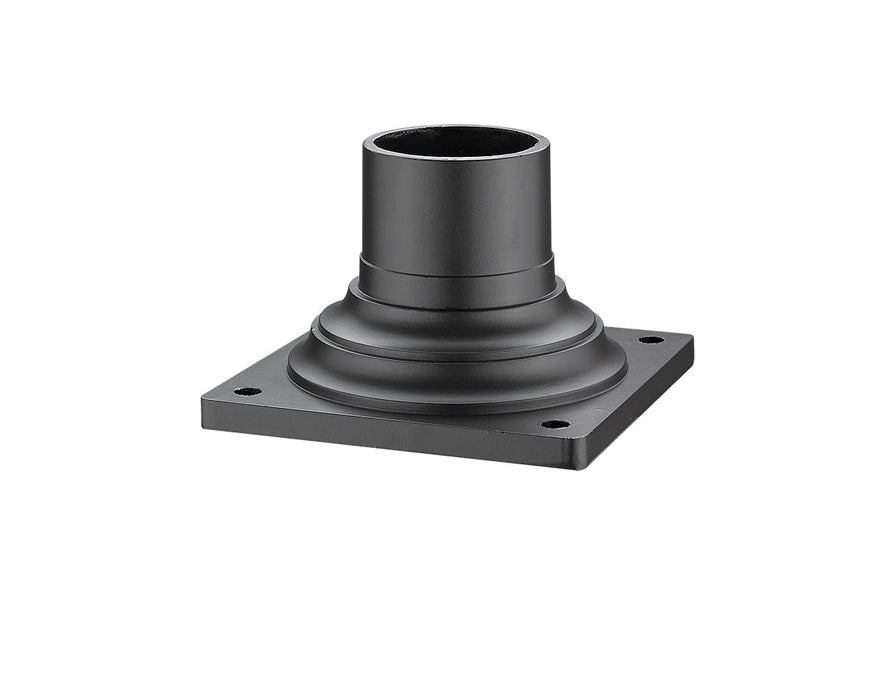 Outdoor Posts + Hardware Z-Lite 533PM-DBZ Deep Bronze Pier Mounts Light Outdoor Posts + Hardware Z-Lite
