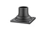 Outdoor Posts + Hardware Z-Lite 533PM-DBZ Deep Bronze Pier Mounts Light Outdoor Posts + Hardware Z-Lite