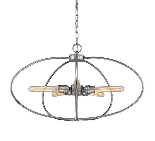 Chandelier Z-Lite 3000P-OS Old Silver Persis 5 Light Chandelier Z-Lite