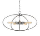 Chandelier Z-Lite 3000P-OS Old Silver Persis 5 Light Chandelier Z-Lite