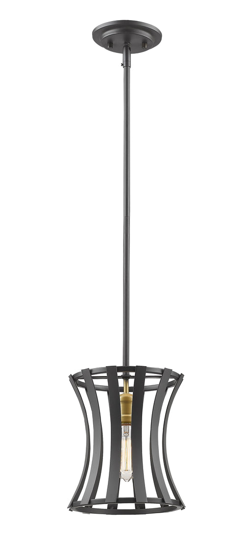 Pendant Z-Lite 446MP8-BZGD Bronze Gold Geist 1 Light Pendant Z-Lite