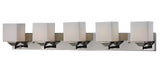 Vanity Light Z-Lite 2105-5V Chrome Quube 5 Light Vanity Z-Lite