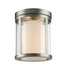 Flush Mount Z-Lite 426F-BN Brushed Nickel Willow 3 Light Flush Mount Z-Lite
