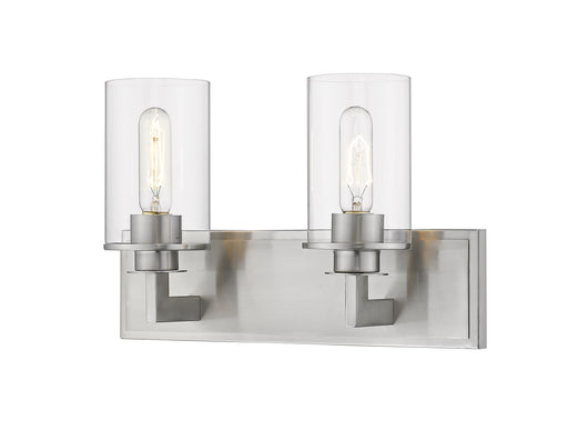 Vanity Light Z-Lite 462-2V-BN Brushed Nickel Savannah 2 Light Vanity Z-Lite