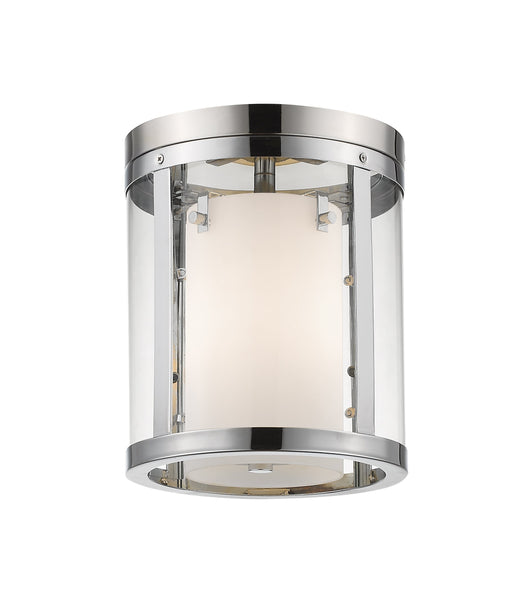 Flush Mount Z-Lite 426F-CH Chrome Willow 3 Light Flush Mount Z-Lite