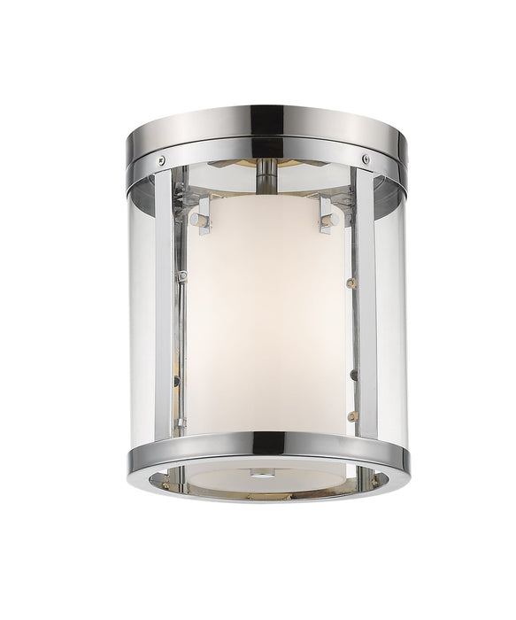 Flush Mount Z-Lite 426F-CH Chrome Willow 3 Light Flush Mount Z-Lite