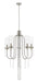 Chandelier Z-Lite 433-5BN Brushed Nickel Siena 5 Light Chandelier Z-Lite