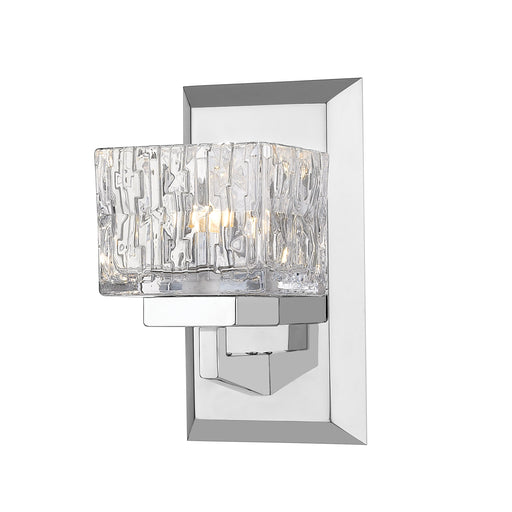 Wall Sconce Z-Lite 1927-1S-CH Chrome Rubicon 1 Light Wall Sconce Z-Lite