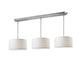 Linear Chandelier Z-Lite 171-16-3W Brushed Nickel Albion 9 Light Linear Chandelier Z-Lite