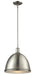 Pendant Z-Lite 710P13-BN Brushed Nickel Mason 1 Light Pendant Z-Lite