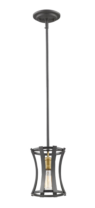 Pendant Z-Lite 446MP6-BZGD Bronze Gold Geist 1 Light Pendant Z-Lite