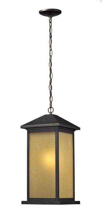 Outdoor Chain Mount Ceiling Fixture Z-Lite 548CHB-ORB Oil Rubbed Bronze Vienna 1 Light Outdoor Chain Mount Ceiling Fixture Z-Lite