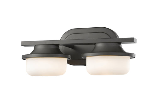 Vanity Light Z-Lite 1917-2V-BRZ-LED Bronze Optum 2 Light Vanity Z-Lite
