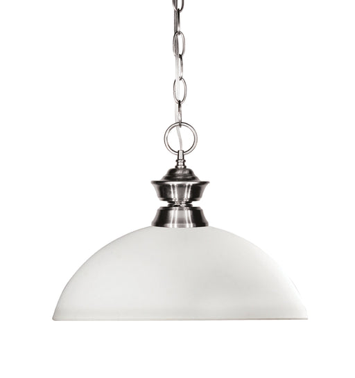 Pendant Z-Lite 100701BN-DMO14 Brushed Nickel Shark 1 Light Pendant Z-Lite