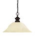 Pendant Z-Lite 100701BRZ-GM16 Bronze Pendant Lights 1 Light Pendant Z-Lite