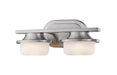 Vanity Light Z-Lite 1917-2V-BN-LED Brushed Nickel Optum 2 Light Vanity Z-Lite