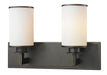 Vanity Light Z-Lite 413-2V Olde Bronze Savannah 2 Light Vanity Z-Lite