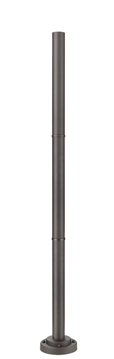 Outdoor Posts + Hardware Z-Lite 567P-DBZ Deep Bronze Outdoor Post Light Outdoor Posts + Hardware Z-Lite