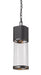 Outdoor Chain Mount Ceiling Fixture Z-Lite 562CHB-BK-LED Black Lestat 1 Light Outdoor Chain Mount Ceiling Fixture Z-Lite