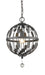 Pendant Z-Lite 430B12-BRZ Bronze Almet 1 Light Pendant Z-Lite