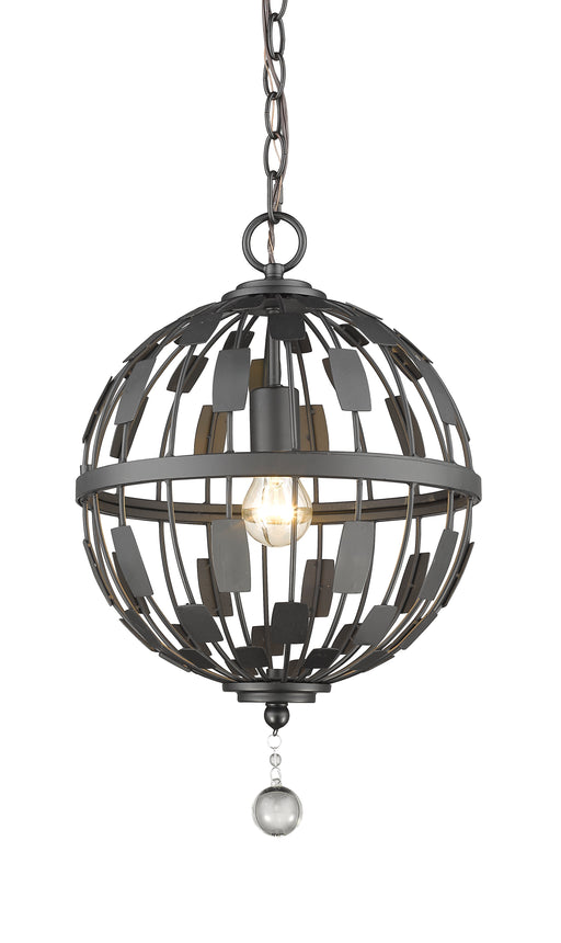 Pendant Z-Lite 430B12-BRZ Bronze Almet 1 Light Pendant Z-Lite