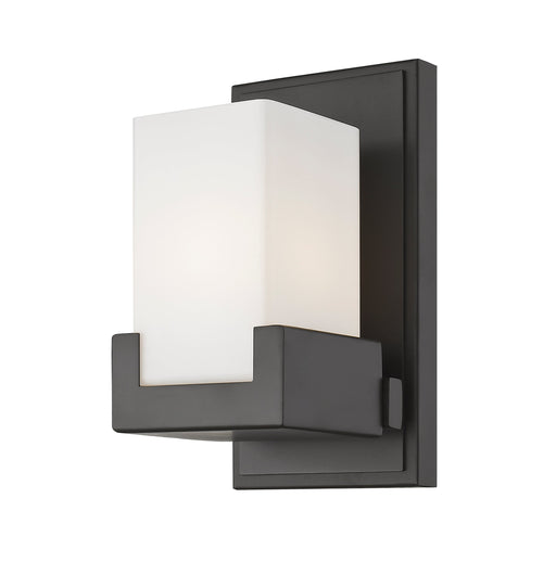 Wall Sconce Z-Lite 1920-1S-BRZ-LED Bronze Peak 1 Light Wall Sconce Z-Lite